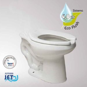 WC Carlton Ada Blanco para Fluxómetro