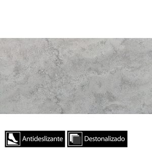 Porcelanato Provence Grey Antideslizante/C3 Dest. 30x60(1