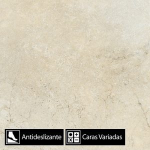 Cerámica Piso Natural Stone Gray 73135 7Caras Antid. 53x53(1,71)