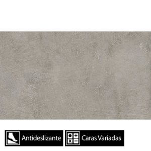 Porcelanato Industrial Cement 630011A 6Caras Antideslizante Rect. 63x108(2,03)
