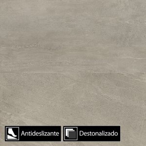 Gres Porcelánico Sandstone Dark Grey Antideslizante Deston. Rectificado 60x60(1,44)