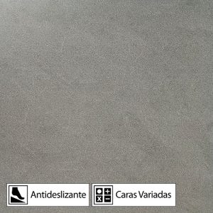 Porcelanato Cemento Gris Antideslizante YF66103R 8Caras Rectificado 60x60(1,44)
